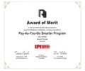 Award of Merit — International Parking Institute